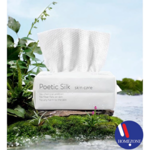 Poetic Silk Skin Care Tissue Towel 100 Pcs 15CM x 20CM