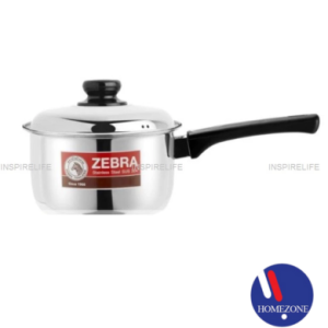Zebra Stainless Steel Cooking Carry Sauce Pan (Non-Stick)