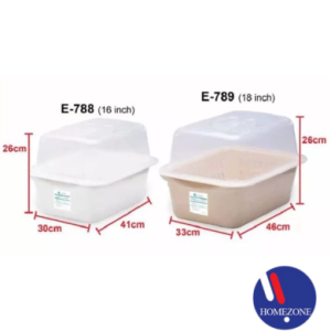 Elianware E-788 Multipurpose Dish Drainer with cover Rack