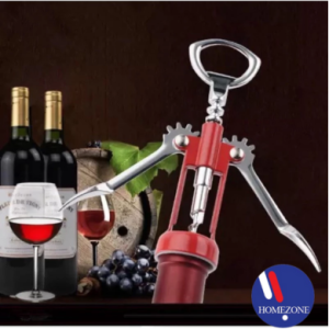 Stainless Steel Zinc Alloy Wine Beer Opener Corkscrew
