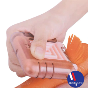 Stainless Steel Blades 3-in-1 Fruit Peeler Non-Slip Handle | Fruits Vegetables Peeler Kitchen Gadget