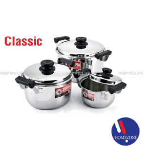 Zebra / Carry Sauce Pot 20cm 22cm 24cm 26cm 28cm Stainless Steel Cooking Pot with Lid