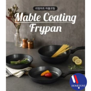 LivingArt Korea Premium Marble Coating Non-Stick Frypan / Frying Pan