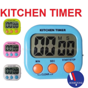 Loud kitchen Timer Large Display Screen Live Stopwatch Baking Cooking Cleaning Washing Study Sports Game 6.5CMX6CM