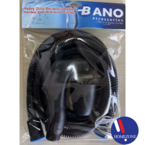 Bidet Shower Head with Anti Twist Nut Black