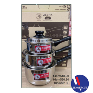 Zebra Stainless Steel