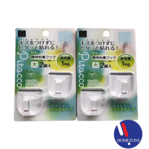 Pitacco Transparent Adhesive Hooks