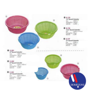 Round Colander  12" 14.5"15"6"8"10"