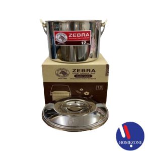 Zebra Loop Handle Pot